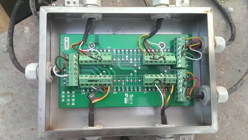 汽車衡地磅儀表配線線色定義以及接線盒接法